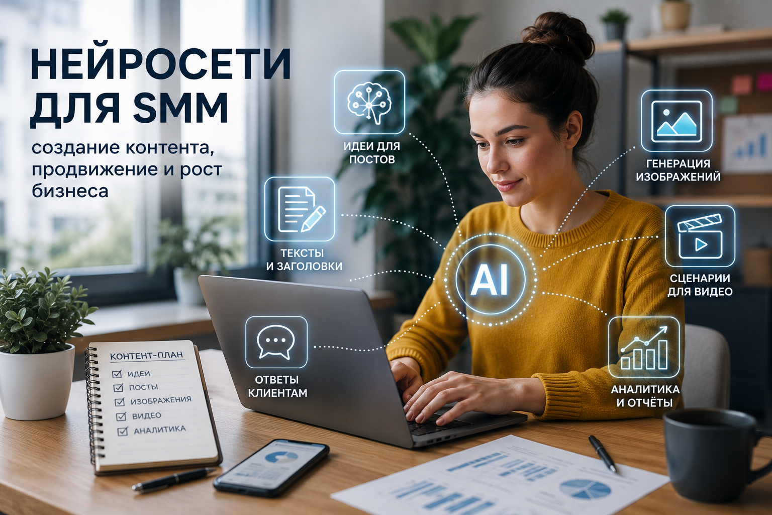 Нейросети для SMM